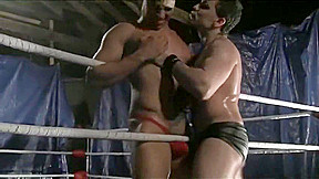 Pectorture of red speedo hero Mateus by Morgan