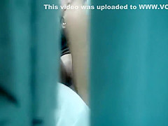 Peeping on her during a gynecologist exam