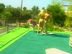 Perky Tits Blonde Fucked On The Tennis Court