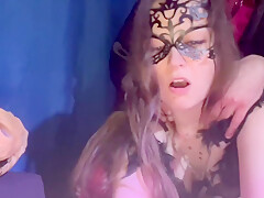Perverted Resurrection Of A Witch On Halloween And Gratitude From Her With Sex And Blowjob