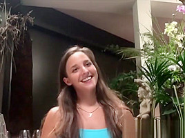 Petite Girl Pounded From Behind