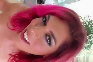 Pierced redhead shemale pussy fucking