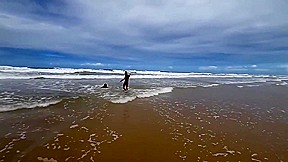 Pitbull Porn And Loira Luxx In Fudendo A Gostosa Na Praia Com Todo Mundo Vendo 12 Min