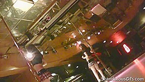 Pole dancing amateur girlfriend
