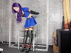 Policewoman Fallen Into A Trap