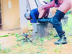 Policial Comeu O Cuzinho Da Safada Em Uma Casa Abandonada 5 Min