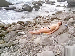 Pompino al mare dalla fidanzata NERD
