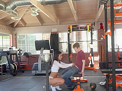 Porn Music Video - Young Couple Having Sex In The Gym