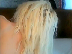 Pornstar For A Day Petra The Blonde teen 18+ Masturbates Her Pussy For Your Pleasure