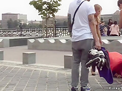 Proxy Paige In Whore With Gag Brush Disgraced Outdoor