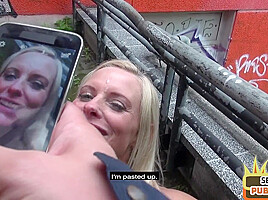 Public amateur mature 3way fucked outdoor on sex date