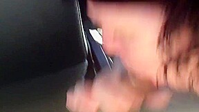 Public blowjob