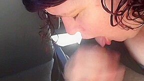 Public blowjob
