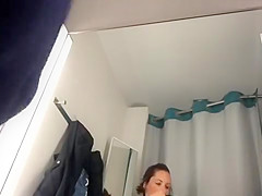 Public masturbation in changing room