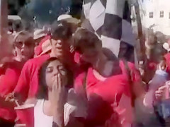 Public pissing compilation of festival goers