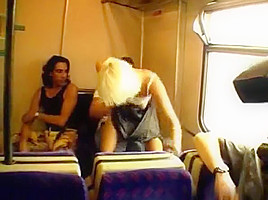 Public sex in a british train
