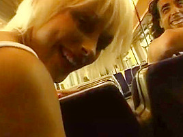 Public sex in a british train