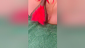 Pussy Spanking And Clit Spanking With Heart Shapped Paddle