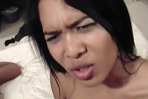 Rafe enjoys threesome with two cock hungry Thai ladyboys