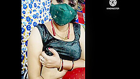 Rajasthani Indian Bhabhi Self Webcam Video