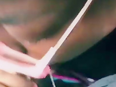Random Lady Breaks in a Car to Suck Lilmar??s Monster Cock