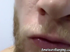 Real Amateur Jock Films His Solo Masturbation In Bathroom