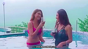 Real Indian Lasbian Girl Playing Boobs
