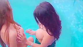 Real Indian Lasbian Girl Playing Boobs