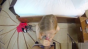 Real teen 18+ doggystyled after sucking in POV