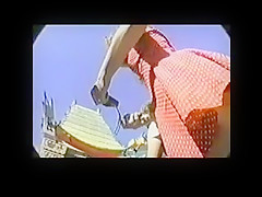 Red Dress Girl Forgot Her Panties BVR