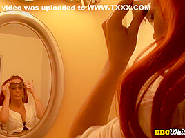Redhead Wife Twat And Assfucked By Black Guys In Three