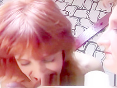 Rough dominatrix has her fun with a skinny pale slave girl