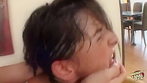 Roxxxy Rush And R Roxy Rush In Enjoys Eating Her Guys Cum After They Have Plowed Her Insides Raw