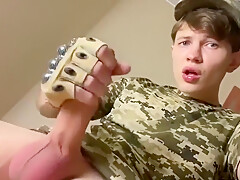 Rubax Video - A Twinks Nice Wank With Gloves On