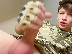 Rubax Video - A Twinks Nice Wank With Gloves On
