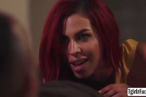 Rubi Maxim In Transsexual Fucks Big Black Cock Interracial Sex