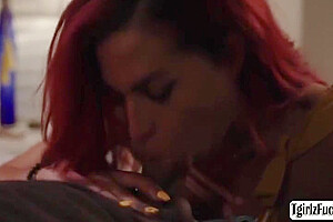 Rubi Maxim In Transsexual Fucks Big Black Cock Interracial Sex