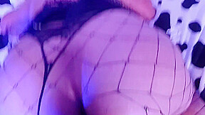 Run My Thong And Put It In!! Hot Neighbor Fucking In Doggystyle - Pov Of Rica Bbw With Big Ass