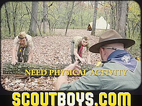 SCOUT LOGAN Chapter 6 - Stroking With The Scoutmaster