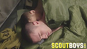 SCOUTBOYS - *** hairless twinks fucked in tent by sleazy scoutmasters