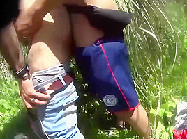SEXO PUBLICO EN RESERVA ECOLOGICA
