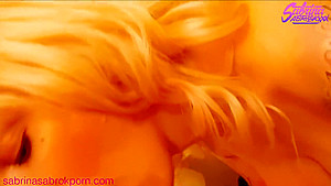 Sabrina Sabrok blonde blowjob