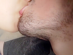 Saliva French Tongue Kissing With My Cute Gf - Close Up Wild Hd 4k