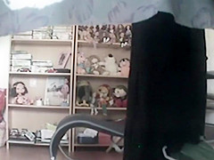 Secretly watching dildo in Step mom's pussy