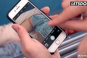 Seduced Into Hot Sex While The Internet Is Down - Horny Hostel And Freya Dee