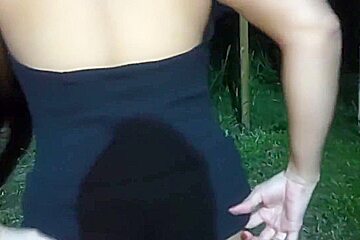 Seduces Me With Her Huge Ass Outdoors