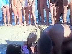 Sensational Public Nudist Orgy