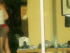 Sex in hotel spied through window