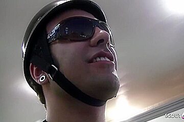 Sexy Biker teen 18+ Seduce To Fuck On Motorcycle Tour With Brynn Tyler