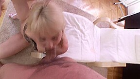 Sexy Girl Gets Fucked To A Cumshot After Sucking Two Cocks And Masturbating